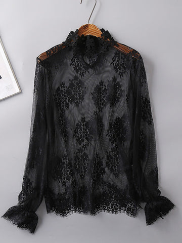 Airchics hauts dentelle manches évasées femme élégant